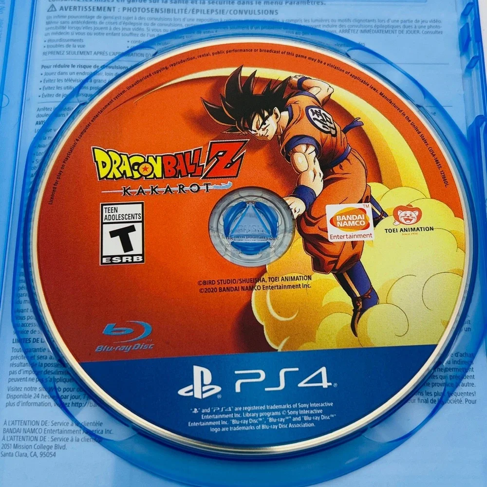 Dragon Ball Z Kakarot PS4 Sony PlayStation 4 Action RPG Bandai Namco 12166IN